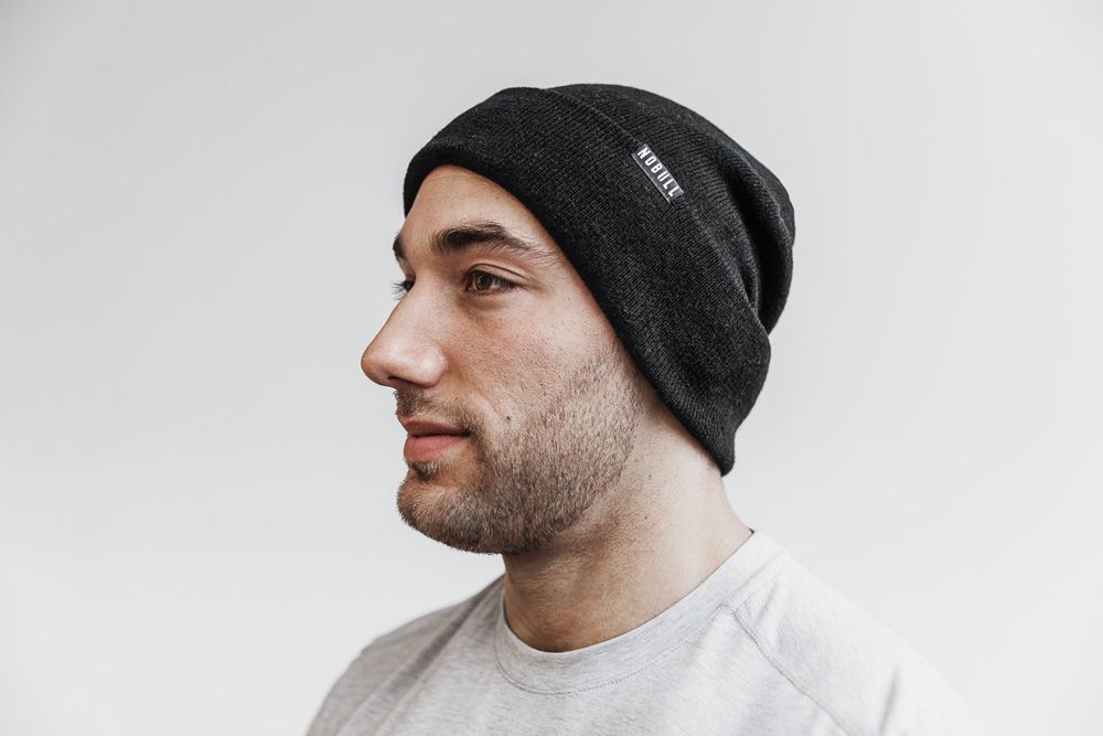 NOBULL Beanie - Nobull Cuffed Crne (413950-IHT)